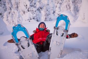 Snowshoe trip to Pallas-Ylläs national park